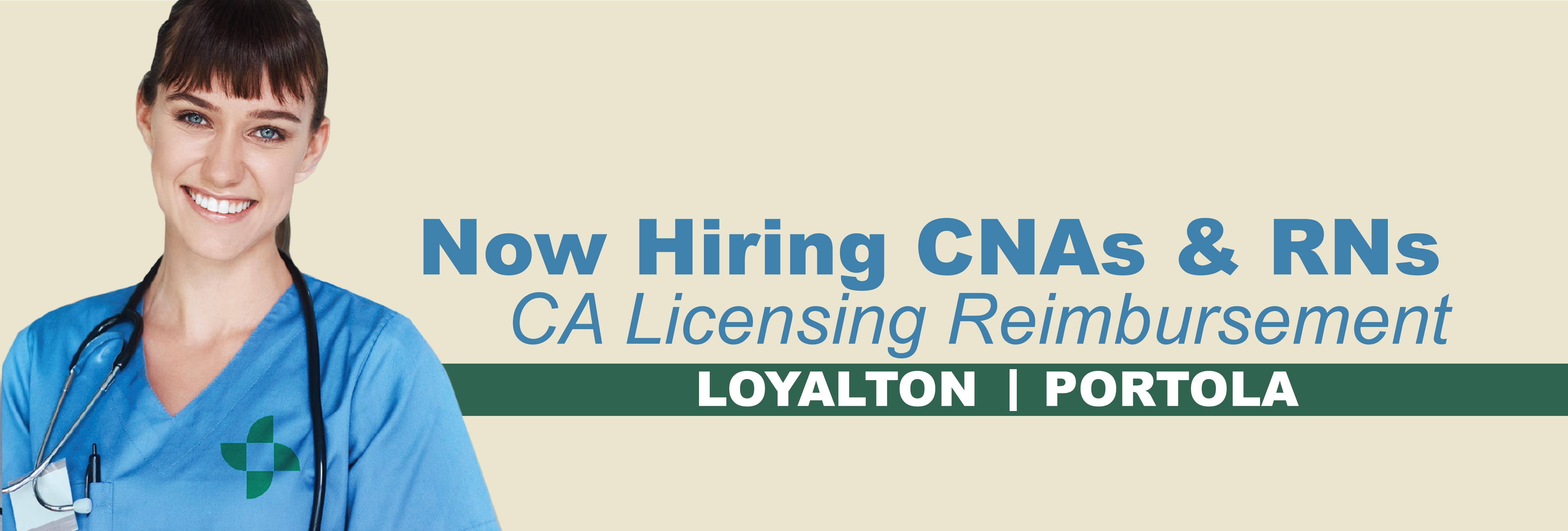 <span>NOW HIRING<br>CNAs & RNs</span><br />CA Licensing Reimbursement. <a href='https://jobs.ephc.org'><button>MORE</button></a>